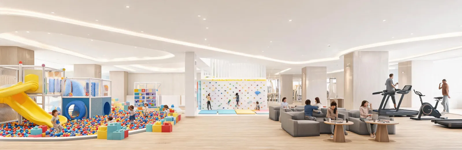 Family entertainment center concept